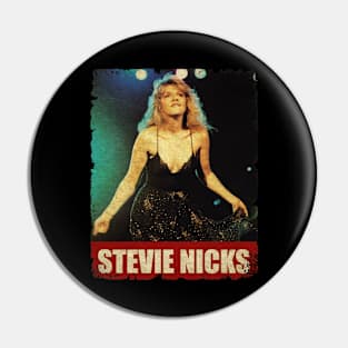 Stevie Nicks - NEW RETRO STYLE Pin