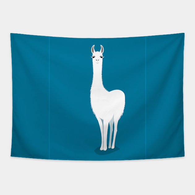 STANDING LLAMA #2a Tapestry by JeanGregoryEvans1