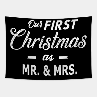 Our first christmas as MR. and MRS Tapestry