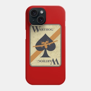 A-10 Warthog (distressed) Phone Case