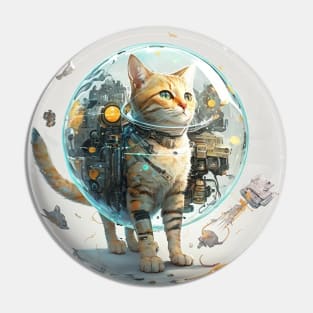 Lies And Damn Lies About CAT IN ROBOT SUIT, IN SPACE Pin