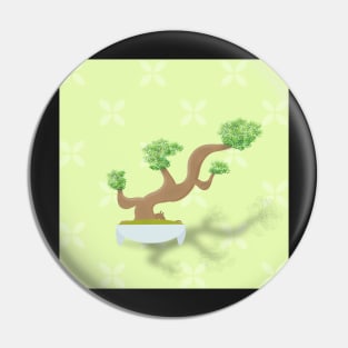 Oak Bonsai Pin