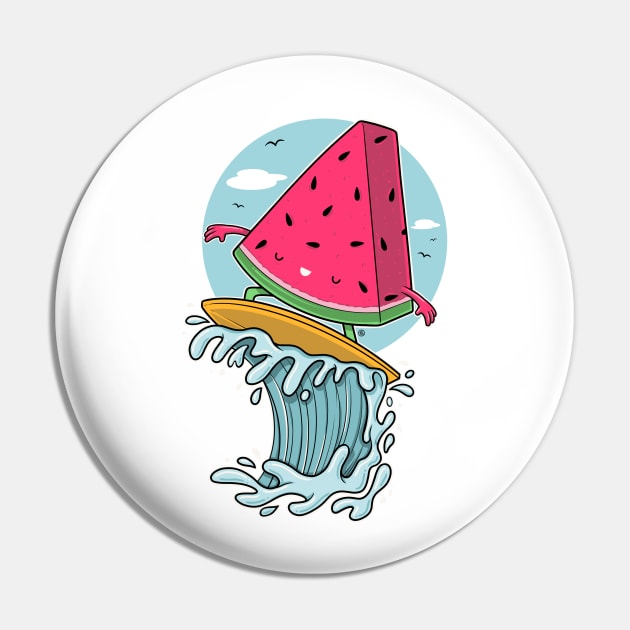 WATERMELON SURFER Pin by FernandoSala