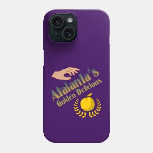 Atalanta's Golden Delicious Greek Myth Advertisement Phone Case