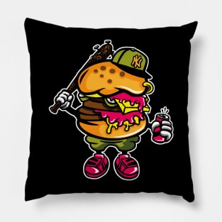 Fast Food Kills Pillow