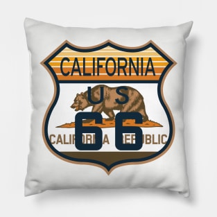 Route 66 California Pillow