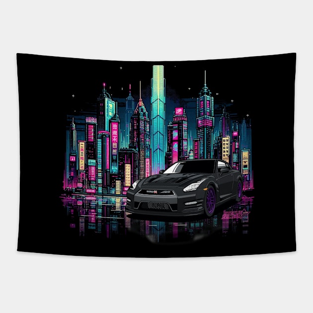 City JDM Tapestry by StatusFaction