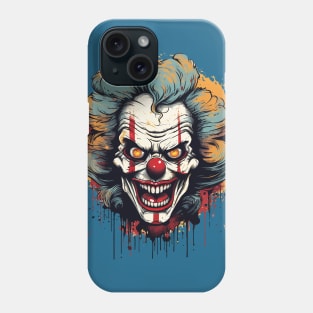 Crazy clown Phone Case