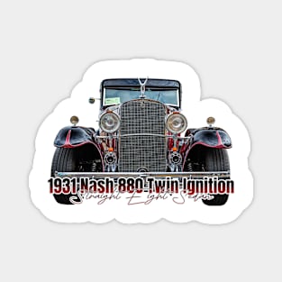 1931 Nash 880 Twin Ignition Straight Eight Sedan Magnet