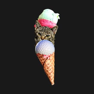 Kitty Golf Ice Cream T-Shirt