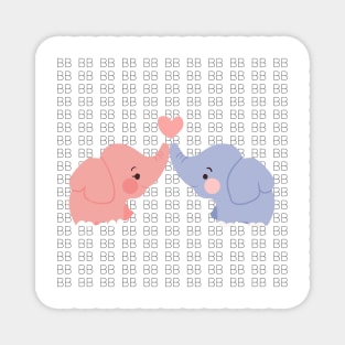 BB Elephant Magnet