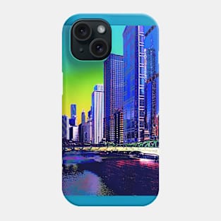 Chicago Vaporwave Phone Case