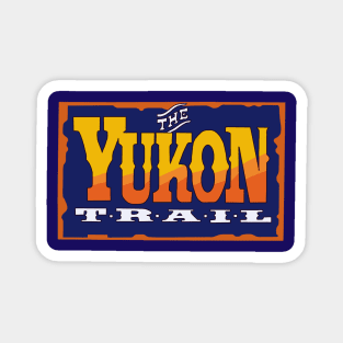 The Yukon Trail Game Classic Logo Magnet