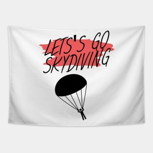 Let's go skydiving Tapestry