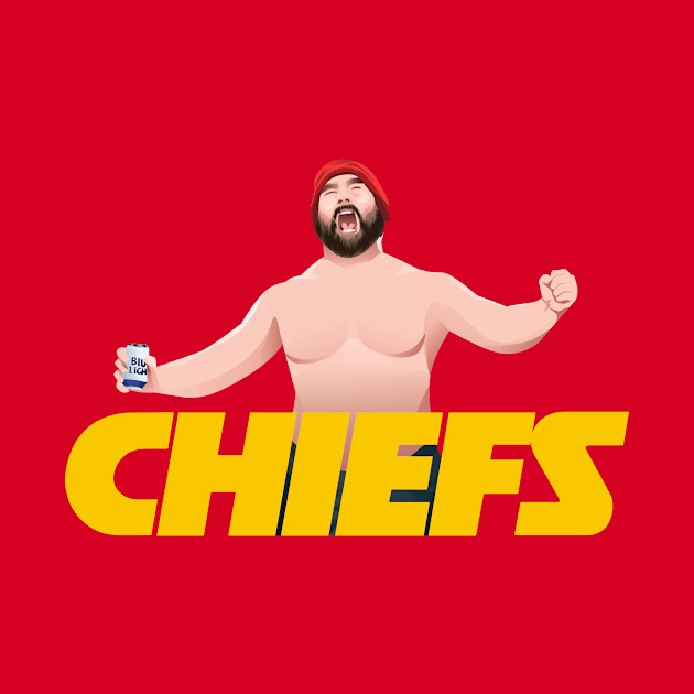 Jason Kelce - Chiefs by idjie