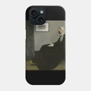 Pandemic Mask Art Whistlers Mother Phone Case