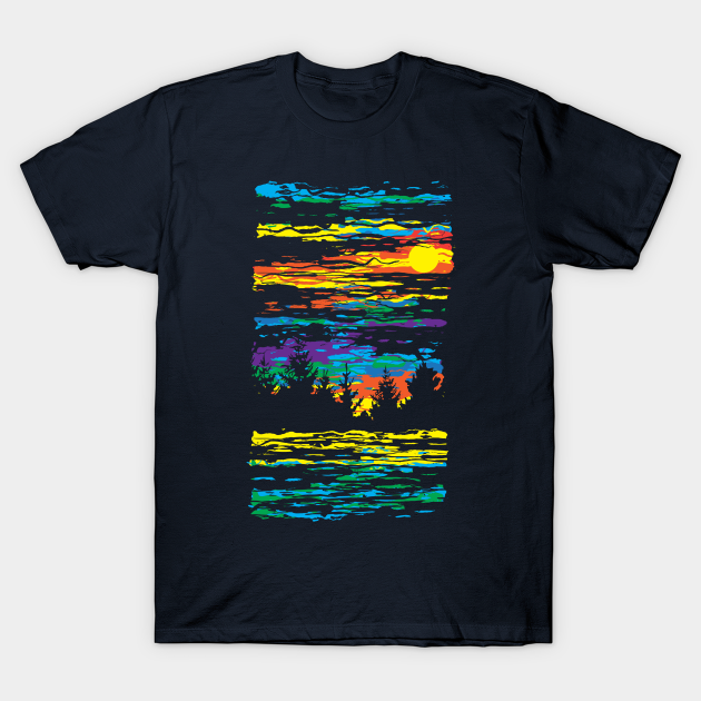 Abstract Sky - Abstract - T-Shirt