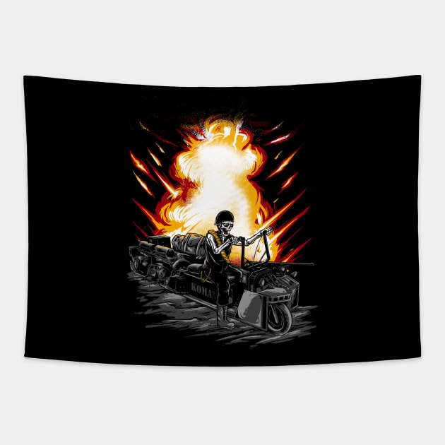 punk army Tapestry by spoilerinc