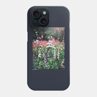 Lupins - Quebec Wildflowers Phone Case