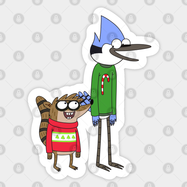 Mordecai And Rigby Mordecai And Rigby Sticker Teepublic He repeatedly messes things up and caters to each girl. mordecai and rigby