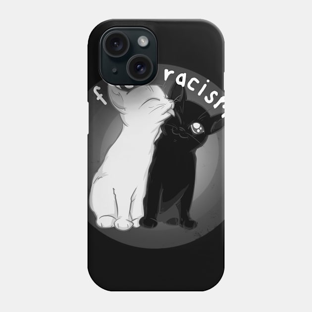 F Racism Phone Case by LVBart