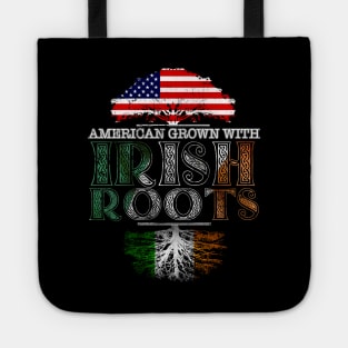 Vintage Proud American Grown With Irish Roots - Gift for St Patricks Day From Irish Tote