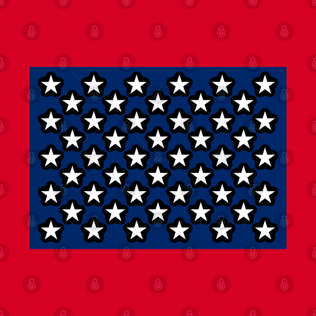 US Flag 50 Stars by Historia