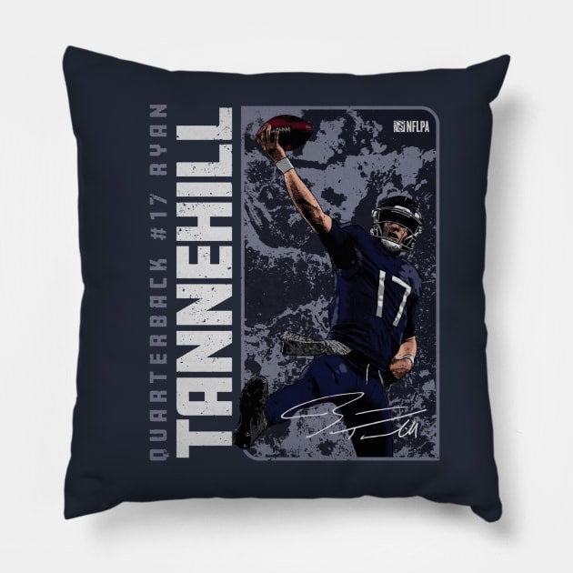 Ryan Tannehill Tennessee Vertical Pillow by MASTER_SHAOLIN