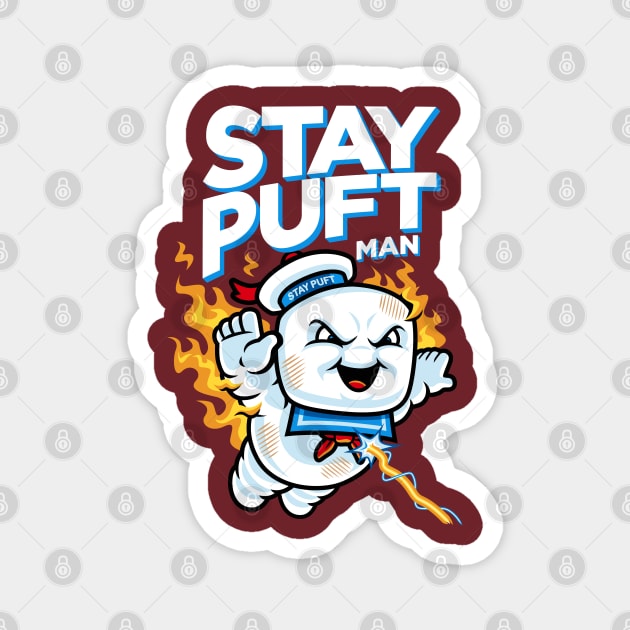 Stay Puft Man Magnet by harebrained