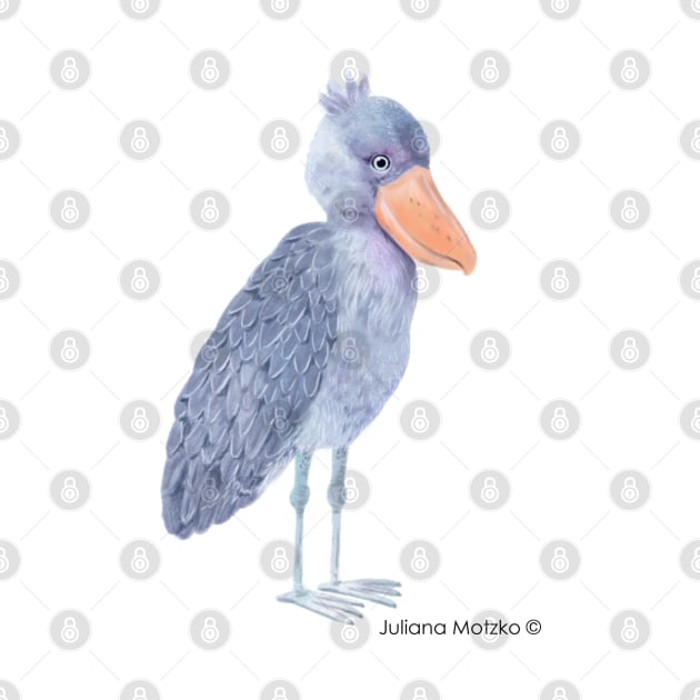 Shoebill Stork Bird by julianamotzko