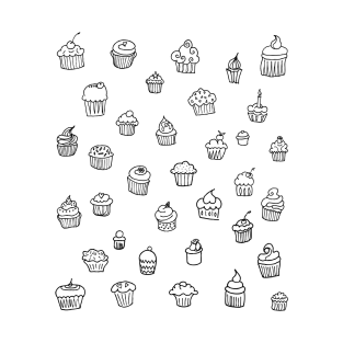 Cupcake collage T-Shirt