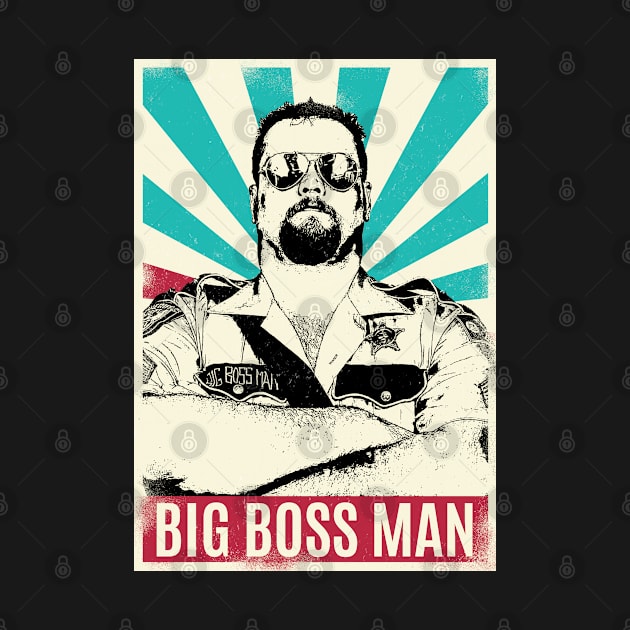 Vintage Retro Big Boss Man by Bengkel Band