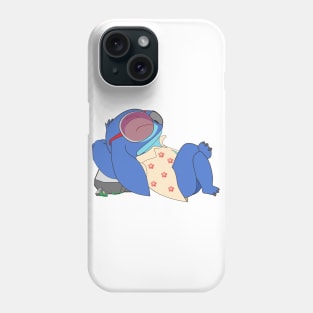 Sunbathe Stitch (Experiment 626) Phone Case