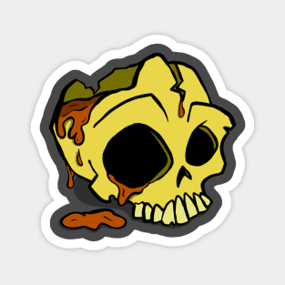 Leaky skull Magnet