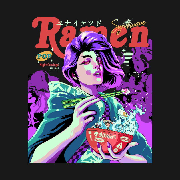 Ramen Geisha by Heymoonly