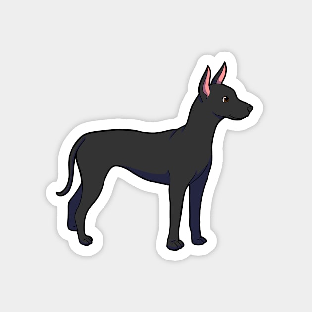 Xoloitzcuintli Magnet by Adastumae