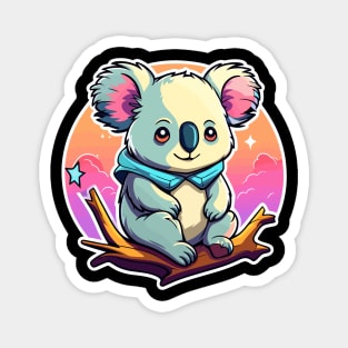 Koala Bear Illustration Magnet