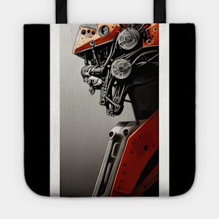 Moto chopper from the future №0024 Tote