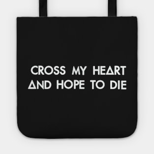 Laughter Lines (white) Tote