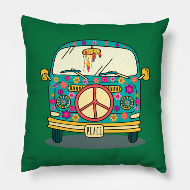 Vintage Hippie Bus Van