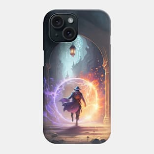 Magical Wizard and Warrior Phone Case