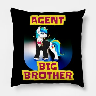 Agent Big Brother Pillow