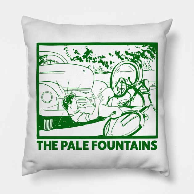 The Pale Fountains  • • Retro Indiepop Design Pillow by unknown_pleasures