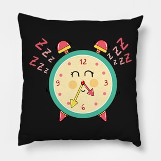 Sleepy clock Pillow