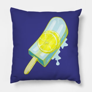 Sour lemon Ice block Pillow