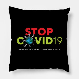 Stop the spread of COVID19 Pillow