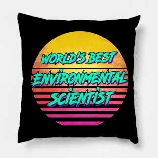 Funny Environmental Scientist Gift Pillow