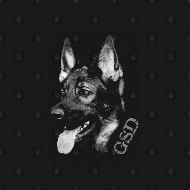 German Shepherd Dog - GSD by Nartissima