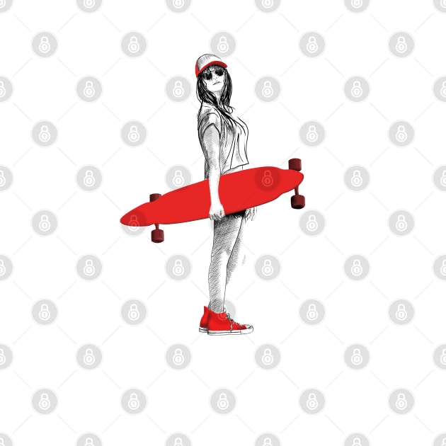 Longboard Girl by sibosssr