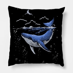 Whale Conservation Whale Lover Save the Whales Pillow